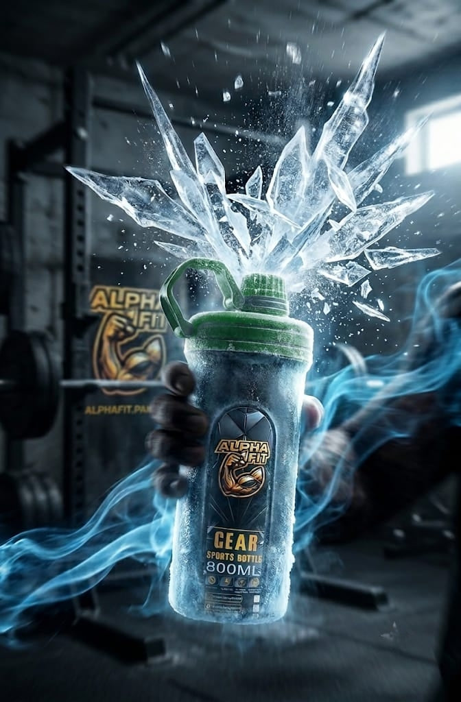 AlphaFit Gear Sports Water Bottle  800 ML