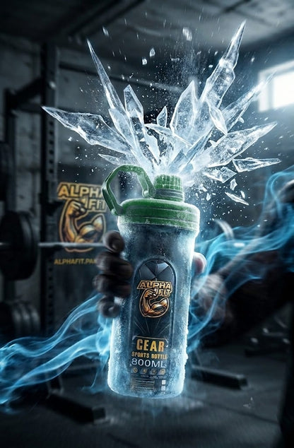 AlphaFit Gear Sports Water Bottle  800 ML