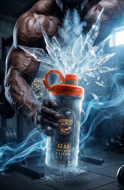AlphaFit Gear Sports Water Bottle 1L